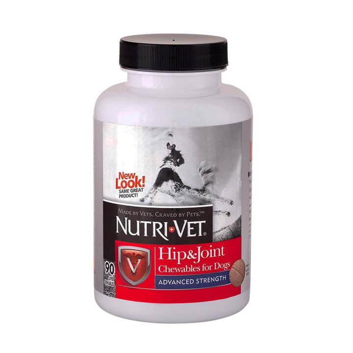 Nutri-Vet Hip & Joint Advanced СВЯЗКИ и СУСТАВЫ таблетки для собак 90 шт (24476)
